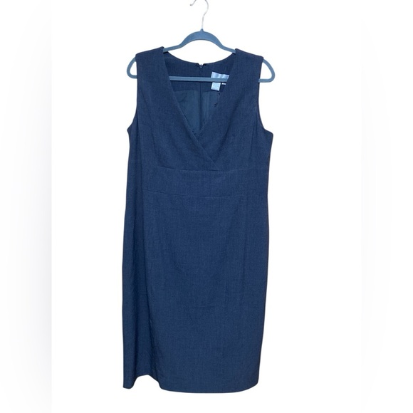 Spiegel Charcoal Gray Sleeveless Midi Dress, Plus Size 18. NWT - Picture 2 of 10